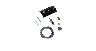 1-fase rail pendelset | 2m | Zwart