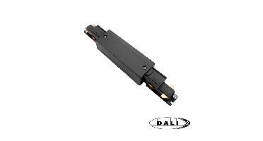 DALI 3-fase rail I-connector | Zwart