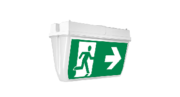 LED noodverlichting plafond wit rond 3W