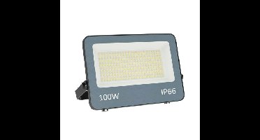 LED floodlight 100W met CCT switch | IP65 | met kabel