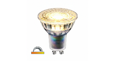 GU10 LED spot dim to warm 5,5W | 2200-3000K | 60° | GU10 | dimbaar - High end model