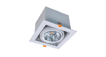 LED AR111 GU10 inbouwspot | wit, richtbaar