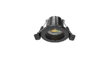 LED inbouwspot 4W zwart dimbaar | 400lm | Instelbare lichtkleur IP65