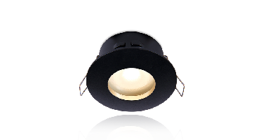 Inbouwspot armatuur waterdicht IP65 | Ø50mm spots | Ø70mm zaagmaat | Zwart