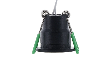 LED mini inbouwspot 3W zwart | 240lm | 2700K warm wit IP65