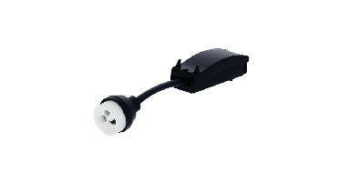 GU10 fitting met siliconen kabel | 15cm | Inclusief kabeldoos