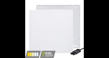Led paneel 60x60cm | CCT switch | 25W | Back-lit | 3-SWP stekker