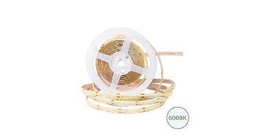 COB ledstrip 8mm | 6000K | 24V | 10W/m | 5M | vrij knipbaar | IP20