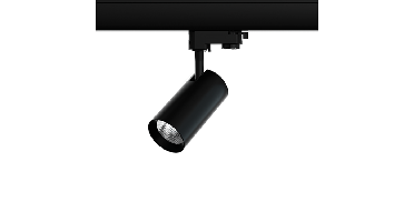 3-fase railspot 10W | 4000K | Zwart