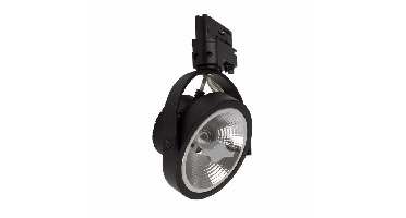 3-fase rail dimbare railspot 15W | 2700K | Zwart