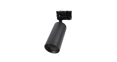 3-fase railspot | GU10 50mm | Zwart