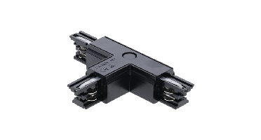 3-fase rail T-connector | Rechts-1 | Zwart
