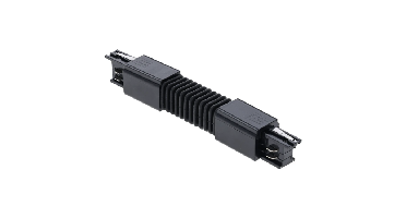 3-fase rail flexibele connector | Zwart