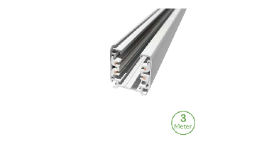3-fase rail | 300 cm | Wit