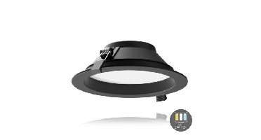 Led downlight Ortho | Ø170 | 13W | CCT-switch | Zwart