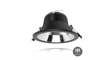 Led downlight Sia | Ø120 | 11W | CCT-switch | Zwart