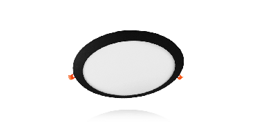 Led downlight Umbriel | Ø280 | 22,8W | 3000K | Zwart