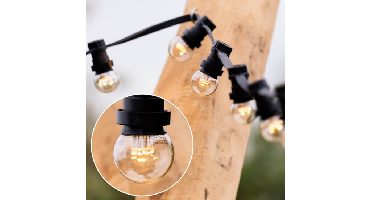 E27 led lamp | 0,7W | 2650K | Led op korte stokjes | Geschikt voor prikkabel