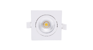 Led inbouwspot vierkant | Slim-Fit | Wit | 6W | Dimbaar | CCT-Switch