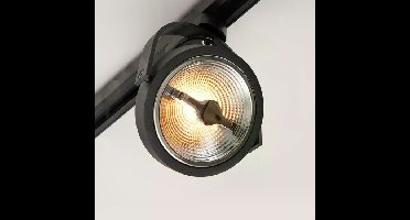 1-fase railspot Skaly | AR111 GU10 fitting | Mat zwart
