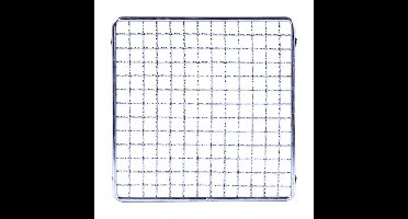 Konro Grill Net - Grillrooster Metaal - 22 x 22cm