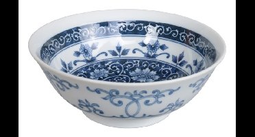 Keramische Kom - Tokyo Design Studio - Bloemmotief - 1000ml 19.5x7.5cm