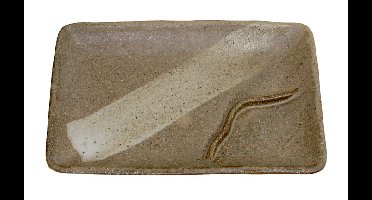 Donkerbruin Rechthoekig Bord - Large Plates - 17.5 x 11.5cm