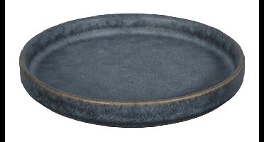 Donkergrijs keramisch bord - Tokyo Design Studio - Nezumi - 12 x 1.5cm