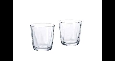 Japanse Glazenset - The Oriental Shop - Set van 2 - 330ml - 9 x 9 x 9.2cm