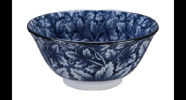 Blauw/Witte Kom - Mixed Bowls - 500ml - 15x7cm
