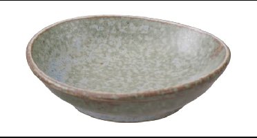 Keramisch Bord - Vert Sauge Collectie - 8.2 x 8.2 x 2.3cm