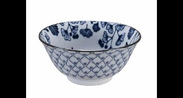 Japanse keramische kom - Tokyo Design Studio - Flora Japonica - 500ml - 14.8x7cm