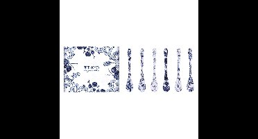 Japanse lepelset - Flora Japonica - Tokyo Design Studio - 6 stuks - 13cm