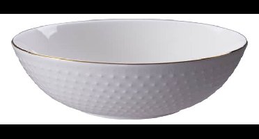 Porseleinen Kom Nippon White - Tokyo Design Studio - Sterren 1100ml 21x6.3cm