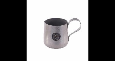 Vintage Melkkan - 28ml - Grijs Metaal