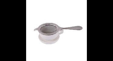 Theezeef - The Oriental Shop - Roestvrij Staal - 14.5 x 6.5 x 4cm