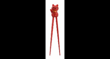 Kinder Eetstokjes met Lucky Cats Figuur - Kunststof - 22cm