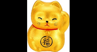 Gouden Lucky Cats Figuur - The Oriental Shop - 5.2 cm