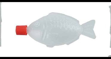 Sojasaus Dispenser Visvorm - Afhaal Vissen Spuit - Inhoud 8.2ml - Afmeting 7 x 3.5cm