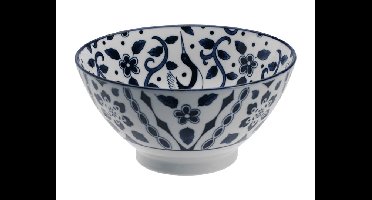 Japanse Porseleinen Rijstkom - Mai Tsuru - Tokyo Design Studio - 18x9 cm