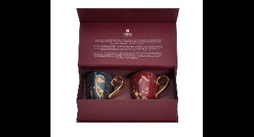 Japans Mokkenset Carp & Goldfish - Tokyo Design Studio - 2pcs 380ml 8.5x10.2cm