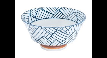 Japanse rijstschaal - Tokyo Design Studio - Sori Bowl Ajiro - 18x9 cm