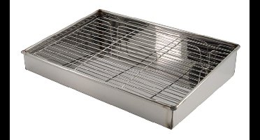 RVS Tempura Afdruiprek - The Oriental Shop - 37.5x25.5x6.5cm