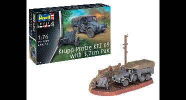 Revell 1/76 Krupp Protze KFZ 69 met 3.7cm PaK