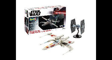 Revell Star Wars X-Wing Fighter & 1/65 Tie Fighter