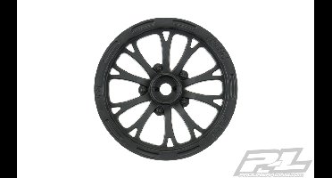 Proline Pomona Drag Spec 2.2" Black Front Wheels - Slash 2wd