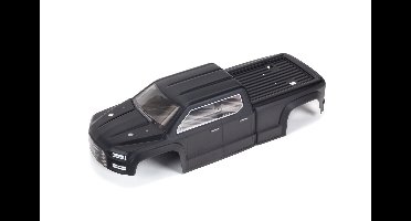 Arrma - 1/10 Painted Body, Black: Big Rock Crew Cab 4x4 3S BLX (ARA402317)