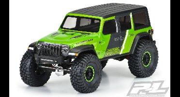 Proline Jeep Wrangler JL Unl. Rubicon transparante body voor 1/10 Crawlers (313mm w/b)