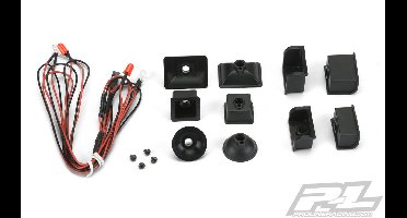 Universele LED Headlight & Tail Light Kit voor Crawler Bodies