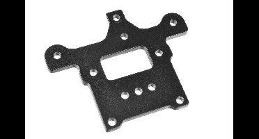 Team Corally - Steering Deck - ASUGA XLR - Aluminum - Black - 1 Pc